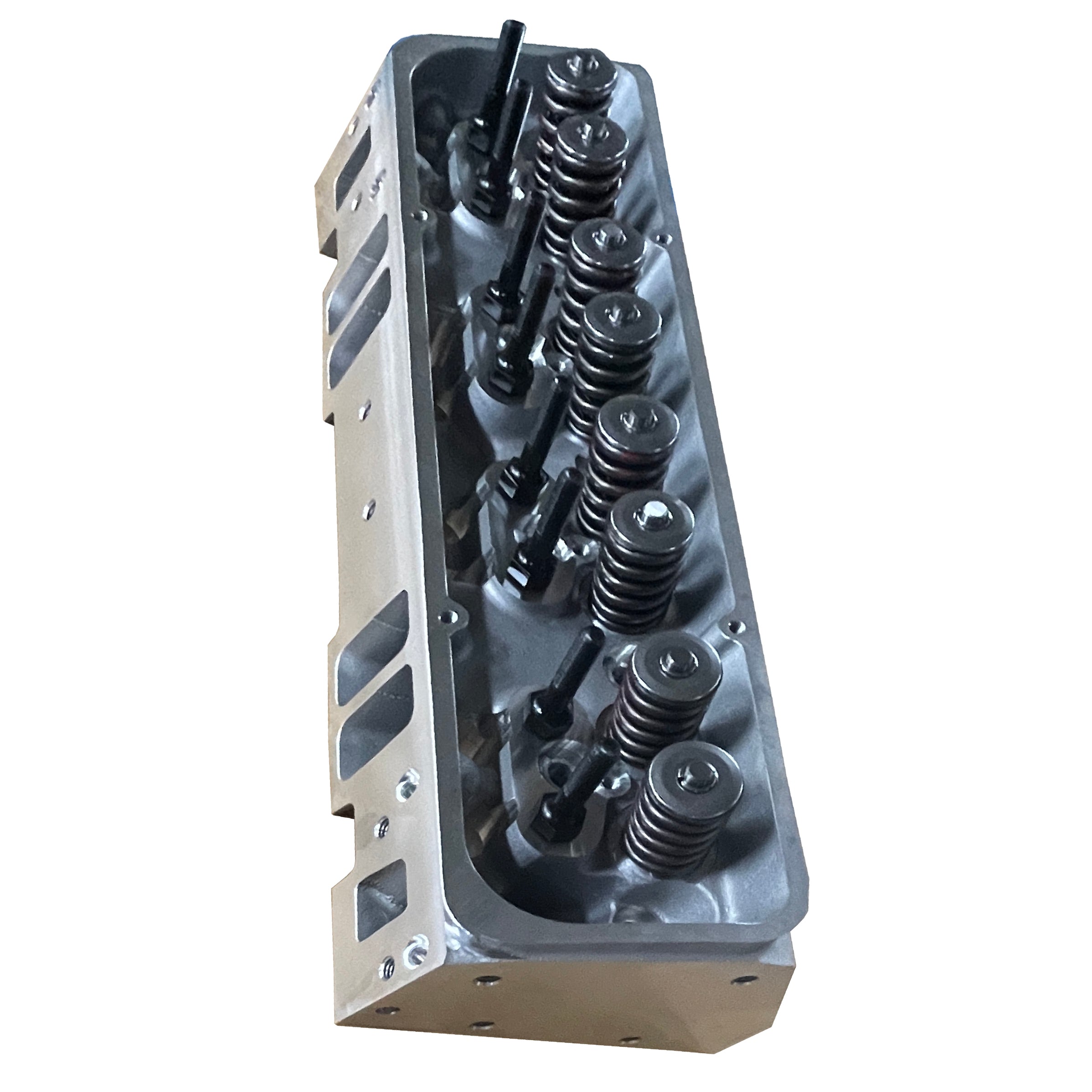 SBC 350 GM350 Aluminum Complete Cylinder Heads for chevy 350 5.7L V8 Small Block DDP ship by sea