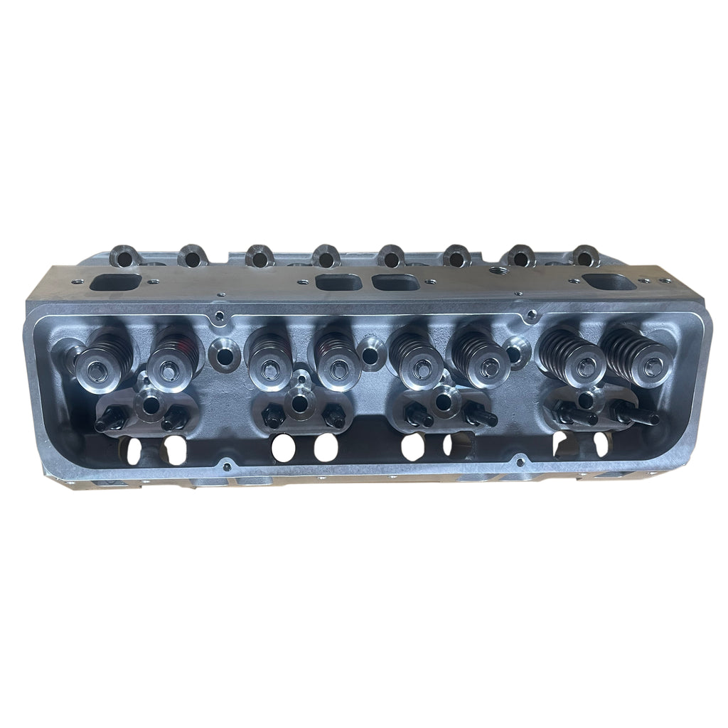 SBC 350 GM350 Aluminum Complete Cylinder Heads for chevy 350 5.7L V8 Small Block DDP ship by sea